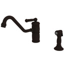 Newport Brass 941 Nadya Single Hole Kitchen Faucet with Side Spray - Stellar Hardware and Bath 