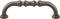 Top Knobs Chalet Pull 3 3/4 Inch - Stellar Hardware and Bath 
