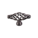 Top Knobs Oval Small Twist Knob 2 1/8 Inch - Stellar Hardware and Bath 