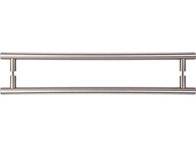 Top Knobs Hopewell Door Pull Back to Back 18 Inch - Stellar Hardware and Bath 