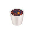 Top Knobs Wine Crystal Center Knob 13/16 Inch  Shell - Stellar Hardware and Bath 