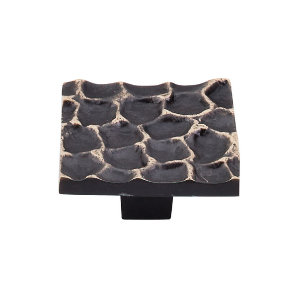 Top Knobs Cobblestone Square Knob 1 15/16 Inch - Stellar Hardware and Bath 