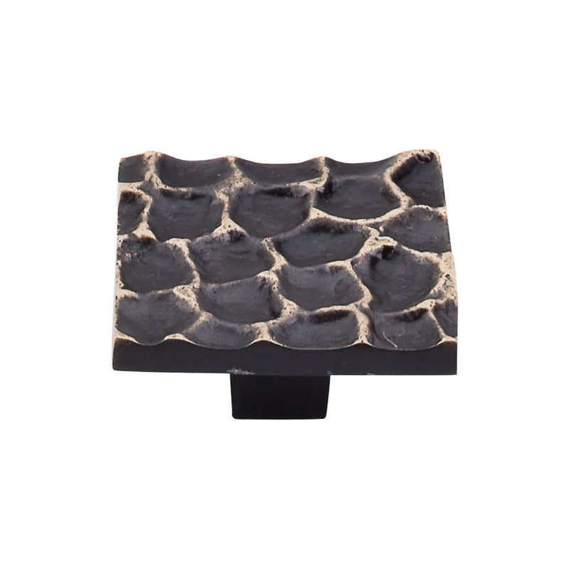 Top Knobs Cobblestone Square Knob 1 15/16 Inch - Stellar Hardware and Bath 