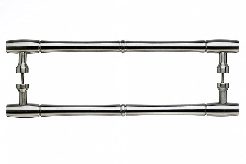Top Knobs Nouveau Bamboo Door Pull Back to Back 18 Inch - Stellar Hardware and Bath 