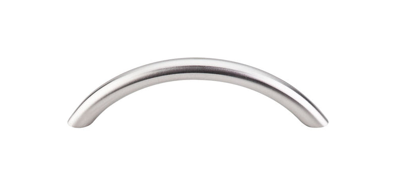 Top Knobs Solid Bowed Bar Pull 3 3/4 Inch - Stellar Hardware and Bath 