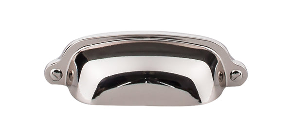 Top Knobs Charlotte Cup Pull 2 9/16 Inch - Stellar Hardware and Bath 