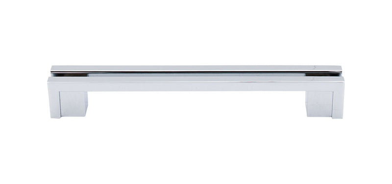 Top Knobs Flat Rail Pull 5 Inch - Stellar Hardware and Bath 
