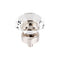 Top Knobs Clear Octagon Crystal Knob 1 3/8 Inch  Base - Stellar Hardware and Bath 