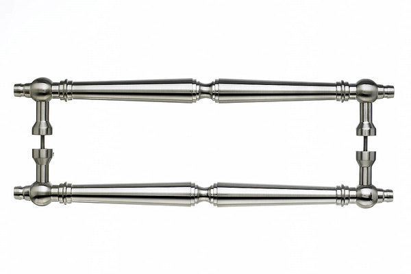 Top Knobs Asbury Door Pull Back to Back 12 Inch - Stellar Hardware and Bath 