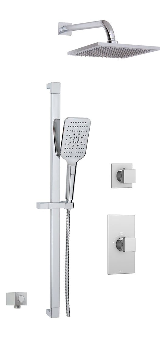 Aqua Brass SFD02 Shower faucet D2 - Stellar Hardware and Bath 