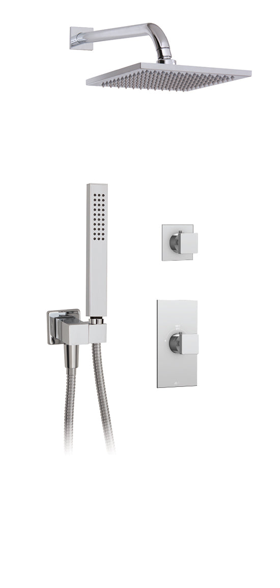 Aqua Brass SFD04G Shower faucet D4G – CalGreen compliant option - Stellar Hardware and Bath 