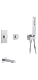 Aqua Brass SFD06G Shower faucet D6G – CalGreen compliant option - Stellar Hardware and Bath 