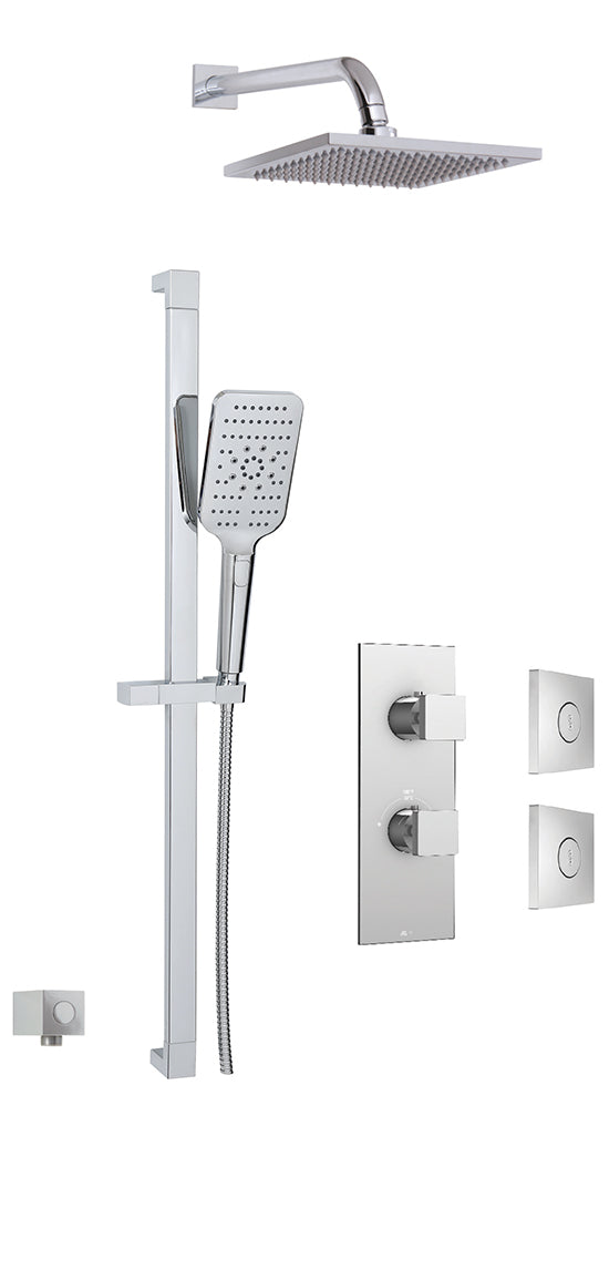 Aqua Brass SFU06 Shower faucet U6 - Stellar Hardware and Bath 