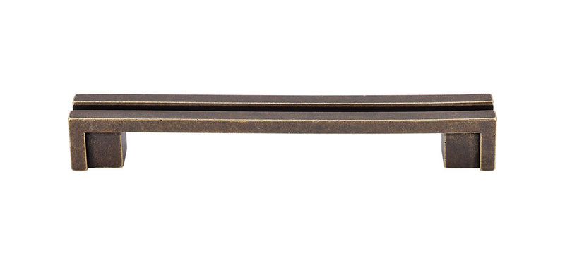 Top Knobs Flat Rail Pull 5 Inch - Stellar Hardware and Bath 