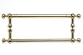 Top Knobs Somerset Weston Door Pull Back to Back 18 Inch - Stellar Hardware and Bath 