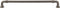 Top Knobs Reeded Pull 9 Inch - Stellar Hardware and Bath 