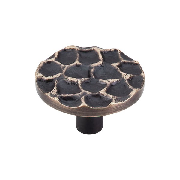 Top Knobs Cobblestone Round Knob 1 15/16 Inch - Stellar Hardware and Bath 