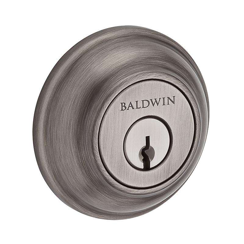 Baldwin Traditional Round Deadbolt - Stellar Hardware and Bath 