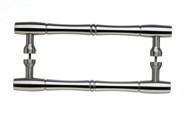 Top Knobs Nouveau Bamboo Door Pull Back to Back 8 Inch - Stellar Hardware and Bath 