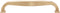 Top Knobs Contour Appliance Pull 8 Inch - Stellar Hardware and Bath 