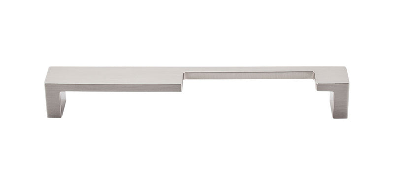 Top Knobs Modern Metro Notch Pull B 7 Inch - Stellar Hardware and Bath 