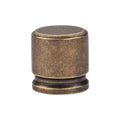 Top Knobs Oval Knob 1 1/8 Inch - Stellar Hardware and Bath 
