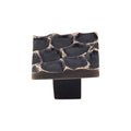 Top Knobs Cobblestone Square Knob 1 3/8 Inch - Stellar Hardware and Bath 