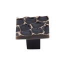 Top Knobs Cobblestone Square Knob 1 3/8 Inch - Stellar Hardware and Bath 