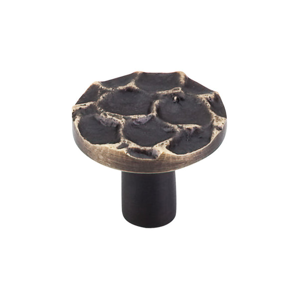 Top Knobs Cobblestone Round Knob 1 3/8 Inch - Stellar Hardware and Bath 