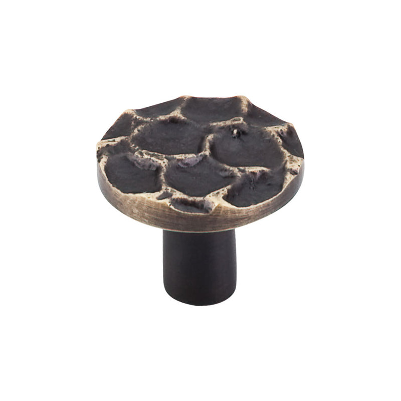 Top Knobs Cobblestone Round Knob 1 3/8 Inch - Stellar Hardware and Bath 