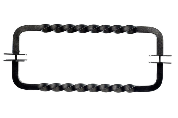 Top Knobs Twist Door Pull Back to Back 12 Inch - Stellar Hardware and Bath 