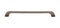 Top Knobs Neo Appliance Pull 12 Inch - Stellar Hardware and Bath 