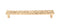Top Knobs Cobblestone Pull 7 9/16 Inch - Stellar Hardware and Bath 