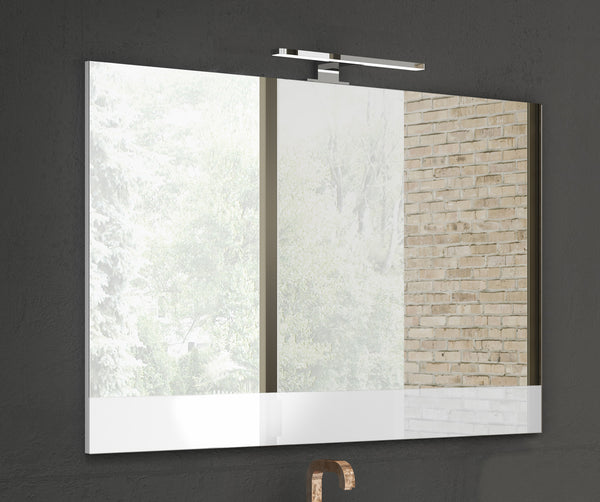 Lucena Bath 32" White vision mirror - Stellar Hardware and Bath 