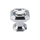 Top Knobs Crystal Emerald Knob 1 1/8 Inch - Stellar Hardware and Bath 