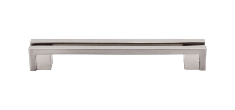 Top Knobs Flat Rail Pull 5 Inch - Stellar Hardware and Bath 