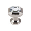 Top Knobs Crystal Emerald Knob 1 1/8 Inch - Stellar Hardware and Bath 