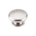 Top Knobs Flat Round Knob 1 1/2 Inch - Stellar Hardware and Bath 