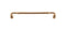 Top Knobs Brixton Pull 7 9/16 Inch - Stellar Hardware and Bath 