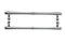 Top Knobs Nouveau Bamboo Door Pull Back to Back 18 Inch - Stellar Hardware and Bath 