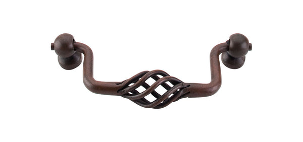 Top Knobs Twisted Wire Drop Pull 3 3/4 Inch - Stellar Hardware and Bath 