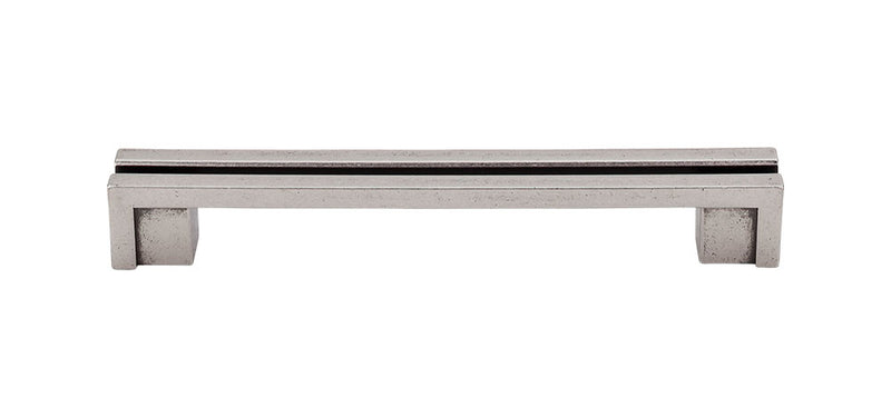 Top Knobs Flat Rail Pull 5 Inch - Stellar Hardware and Bath 