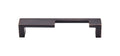 Top Knobs Modern Metro Notch Pull B 5 Inch - Stellar Hardware and Bath 