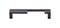 Top Knobs Modern Metro Notch Pull B 5 Inch - Stellar Hardware and Bath 
